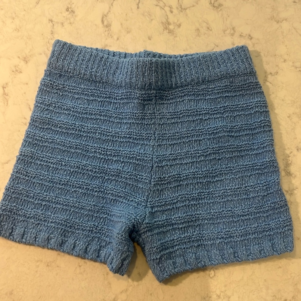 Free People Beach Knit Sweatshorts